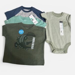 Baby boy t-shirt bundle size 6 Months